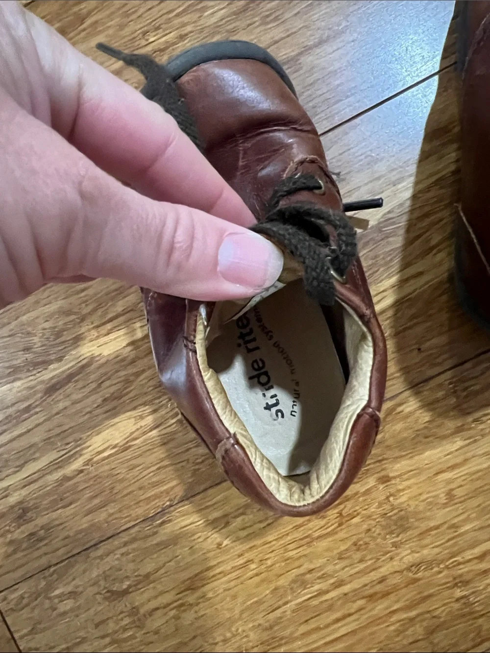 Stride Rite sturdy leather